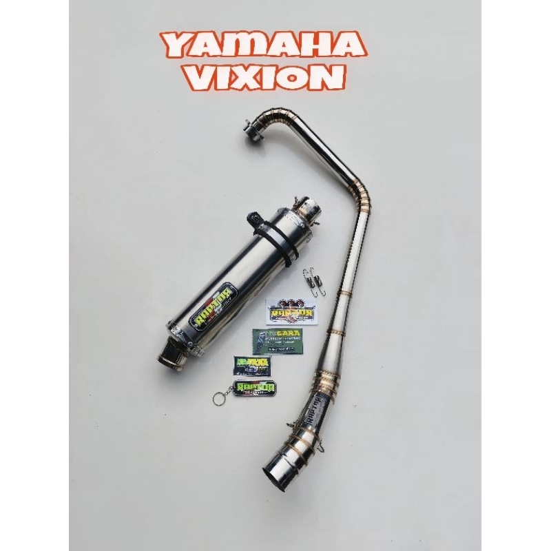 KNALPOT RACING YAMAHA VIXION (KECUALI VIXION R) ORIGINAL RAPTOR