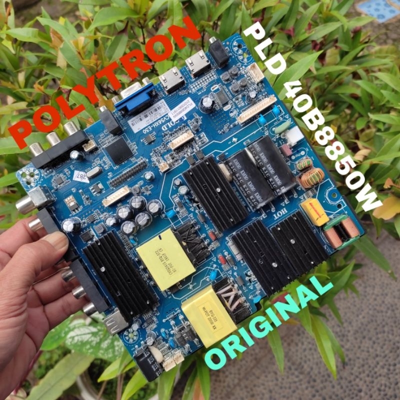 MB MAINBOARD/ MESIN TV POLYTRON PLD 40B8850W ORIGINAL