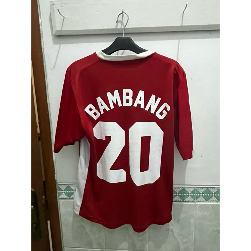 JERSEY TIMNAS INDONESIA AFF 2007 ORIGINAL BAMBANG PAMUNGKAS