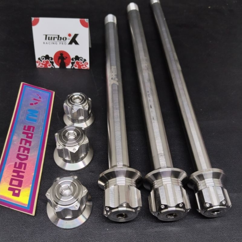 SET AS RODA DAN SWING ARM RX KING RXS YT MODEL GEAR 2 KUNCI ORIGINAL STAINLESS