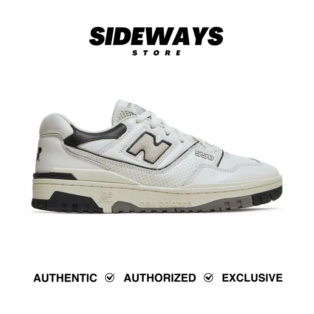 New Balance 550 Cream Black Sea Salt (BB550LWT)