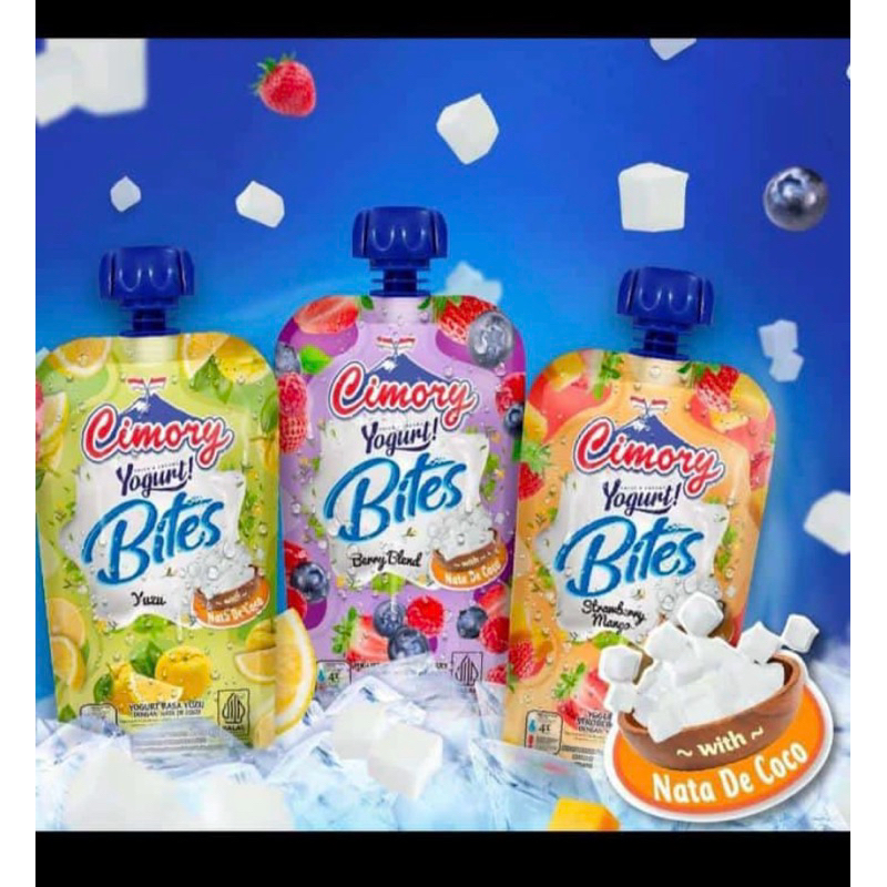 

Promo 12.12 Cimory Yogurt! Bites nata de coco