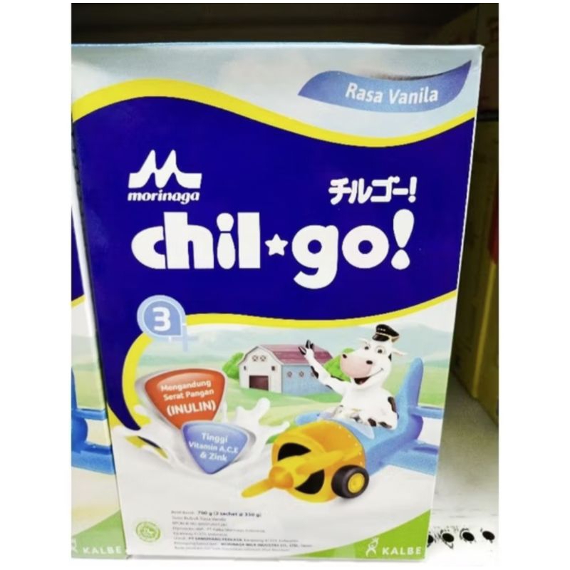 

660gr Morinaga Chil Go 3+ Susu Bubuk Anak Usia 3 tahun ke atas