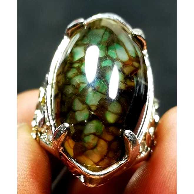 Batu akik asli sulaiman sisik naga