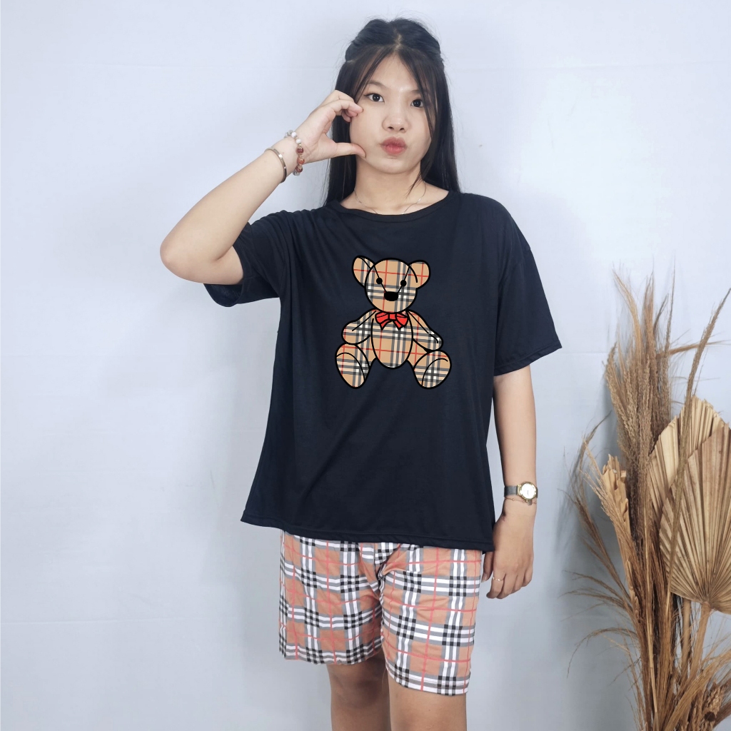 Setelan Kotak Wanita Burberry