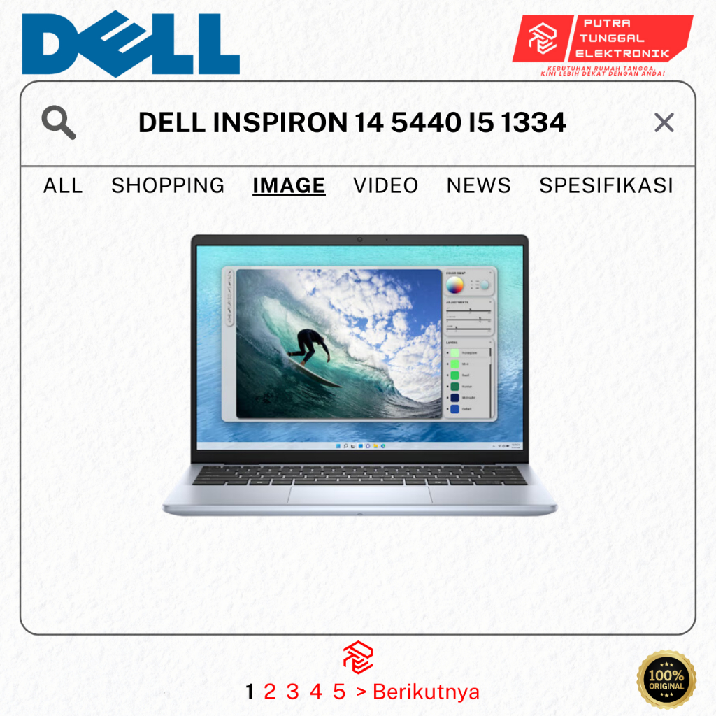 Dell Inspiron 14 5440 WS DELL INSPIRON 14 5440 I5 1334 PRODUK 100% ORIGINAL HP