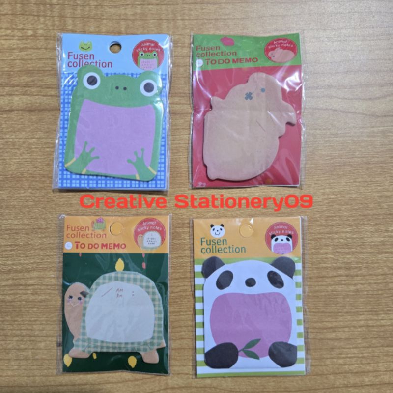 

Sticky Notes Gambar Binatang / Memo Gambar Hewan Lucu RANDOM