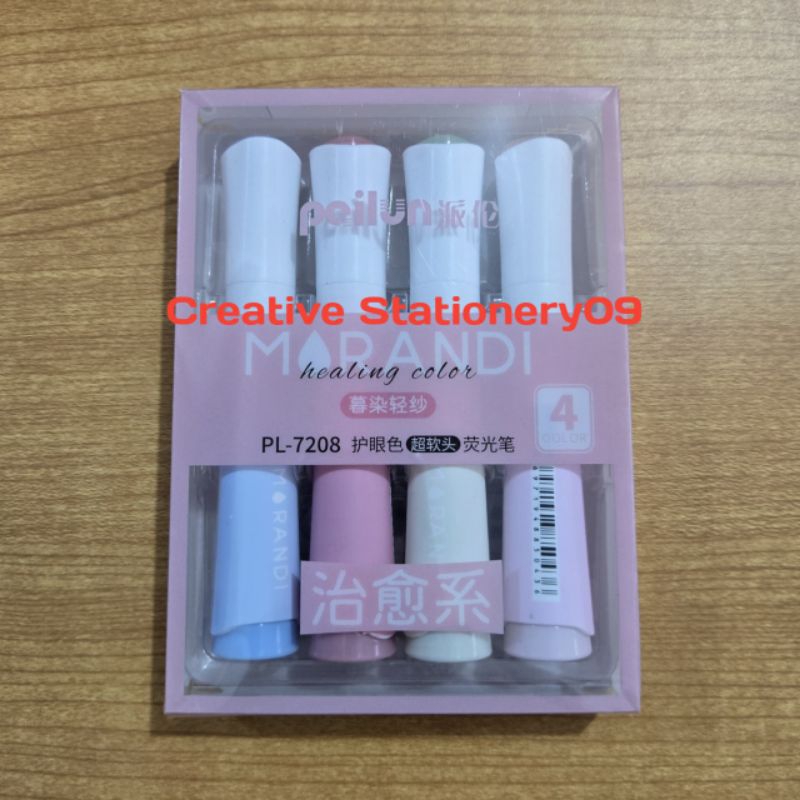 

STABILO DAN SPIDOL 1SET 4 PCS MORANDI WARNA PASTEL AESTHETIC