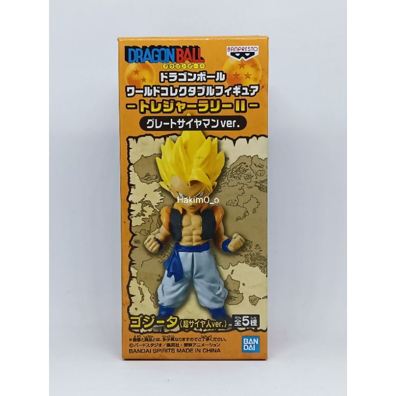 Mainan Action Figure WCF Dragon Ball Z Treasure Rally 2 Japver Gogeta.