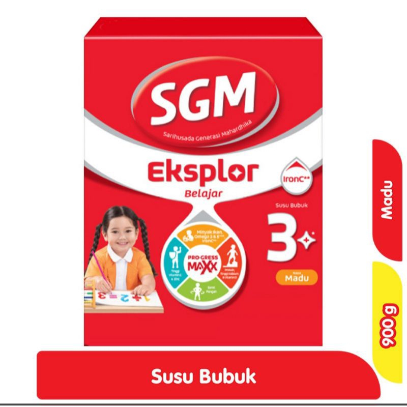 

SGM 3+ madu vanila 900g