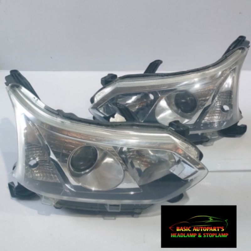 Headlamp Lampu Depan Toyota Avanza Veloz 2016-2017 Lampu Depan Toyota Avanza Veloz Original