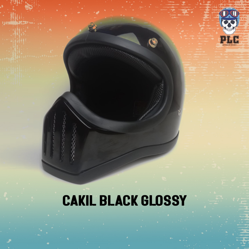 HELM CAKIL HELM RETRO FULLFACE CUSTOM