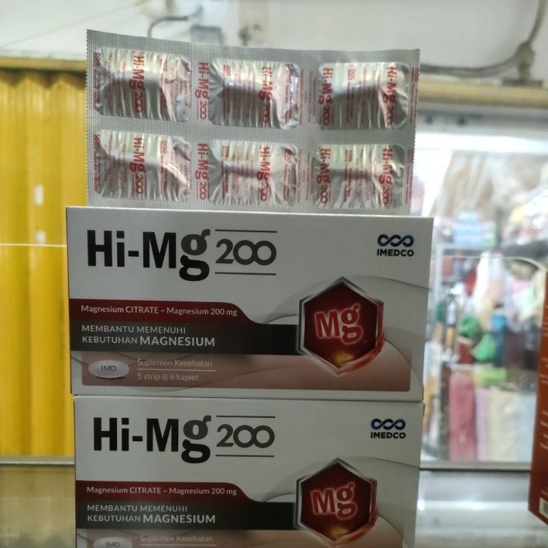 Hi-Mg Kapsul Magnesium Citrate - 200 mg