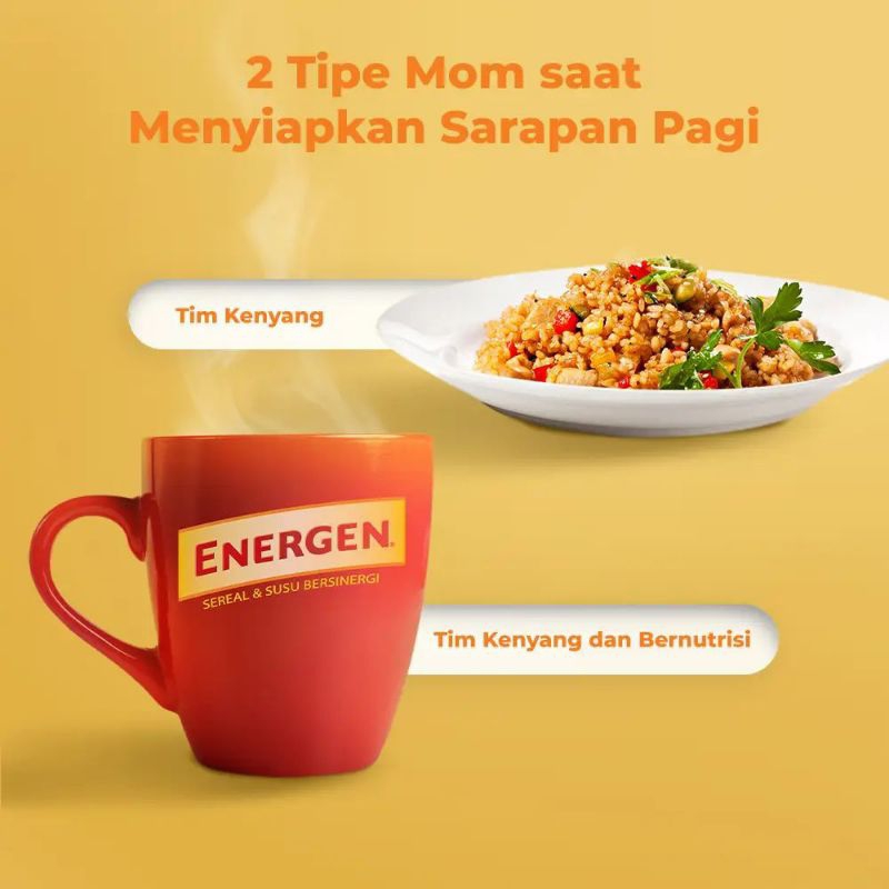 

Energen Makanan Sereal & Susu Bersinergi satu renceng