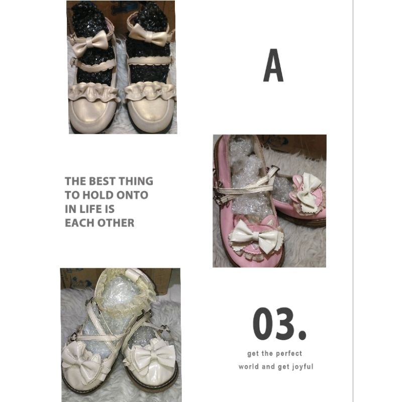 sepatu Lolita kawaii