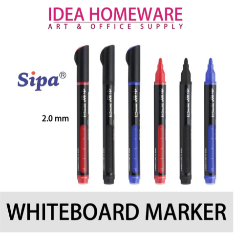 

Spidol Papan Tulis Whiteboard Marker 2.0 mm SIPA SW668 Harga Satuan