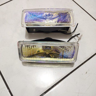 Lampu foglam kotak panjang lampu tembak motor mobil 12 volt