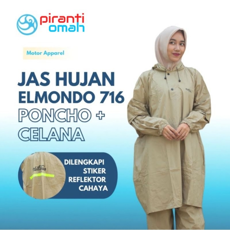Jas Hujan Mantol JUMBO (Ponco+Celana)