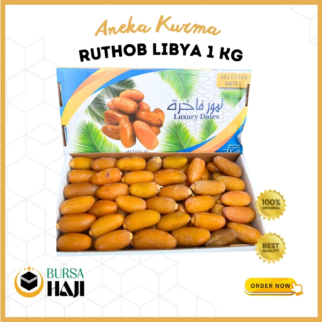 

Kurma Ruthob Libya 1 kg Selected Kurma Fresh Kuning