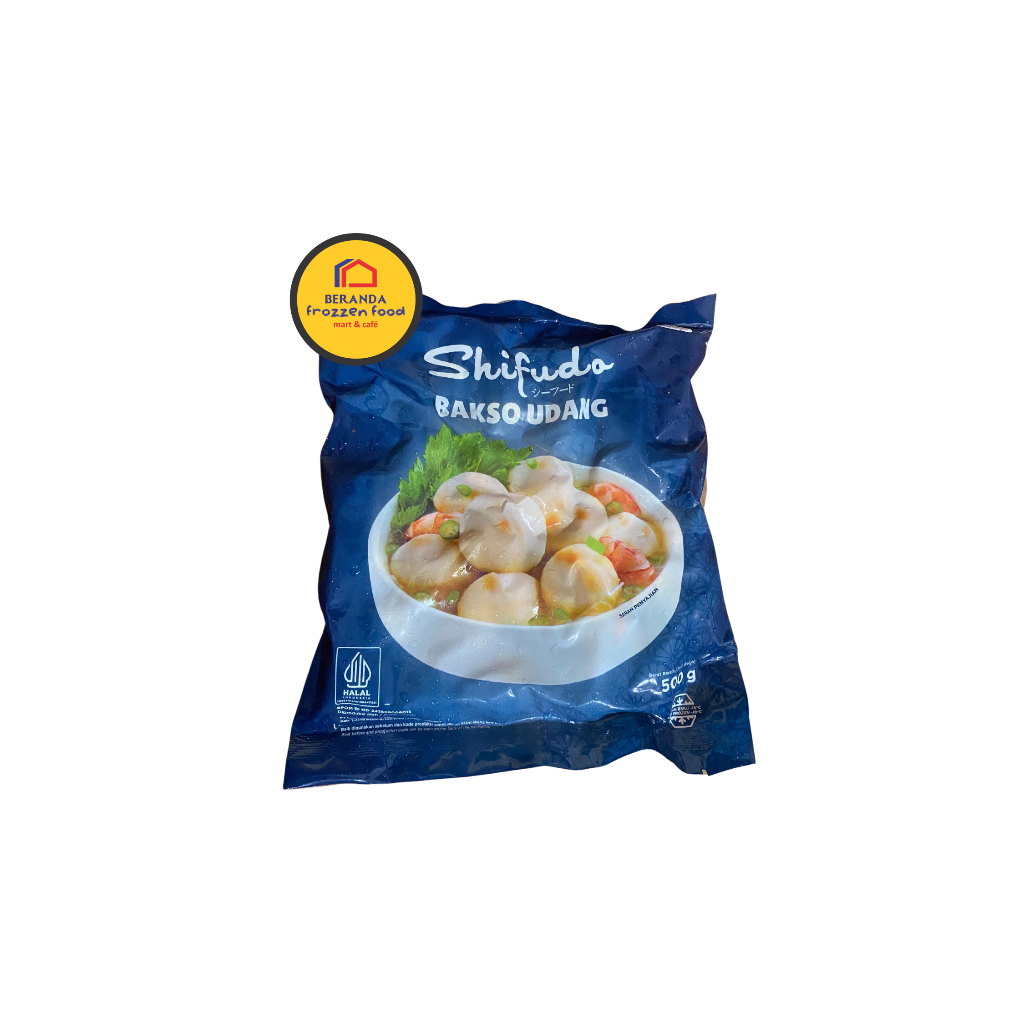 

SHIFUDO BAKSO UDANG 500GRAM/ OLAHAN SEAFOOD HALAL/ BAKSO IKAN DENGAN UDANG/ MURAH