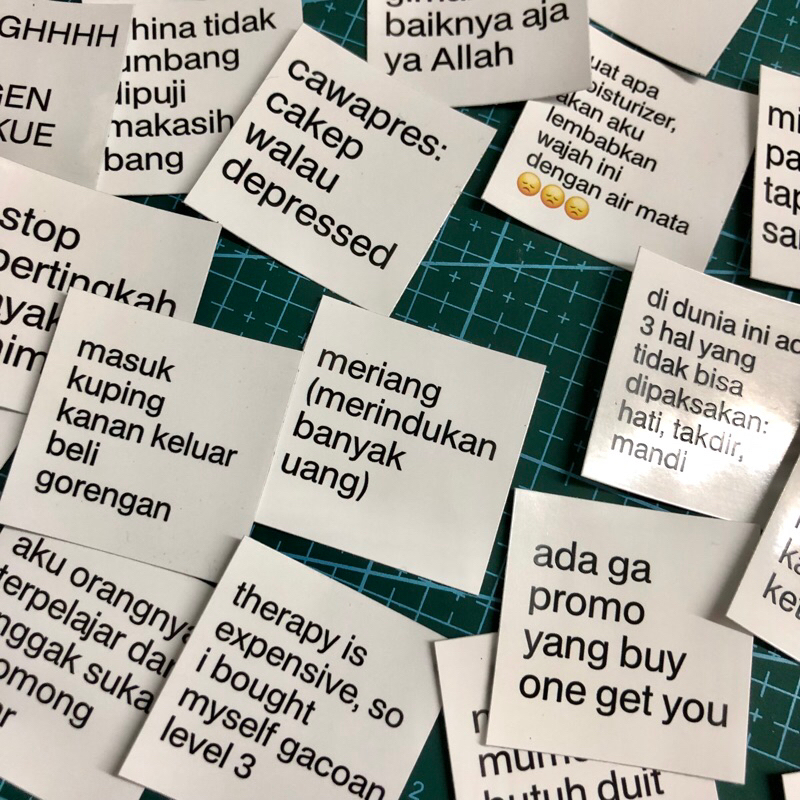 

[MINIMAL 10RB] OH ELENA STICKER MEME ASBUN VINYL ANTI AIR BOOK JOURNAL STIKER LAPTOP