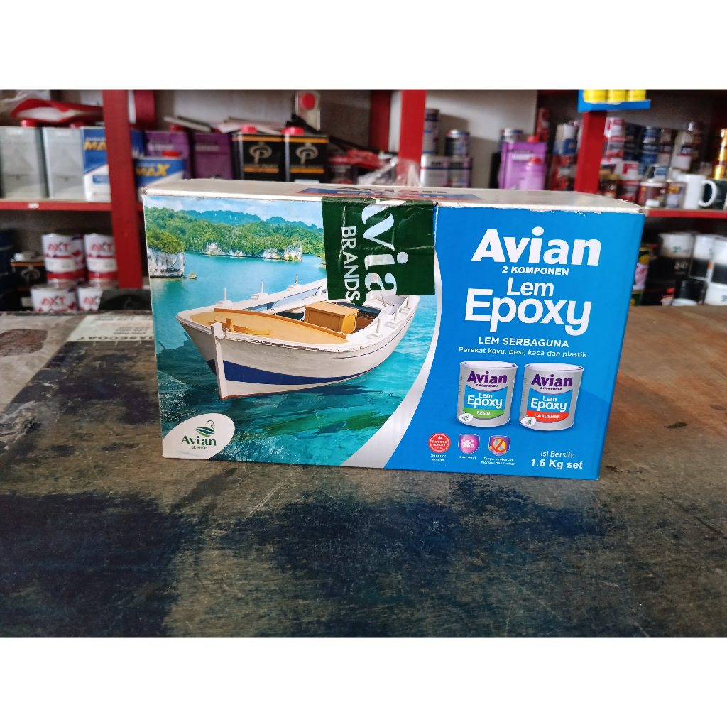 Avian 2 Komponen Lem Epoxy