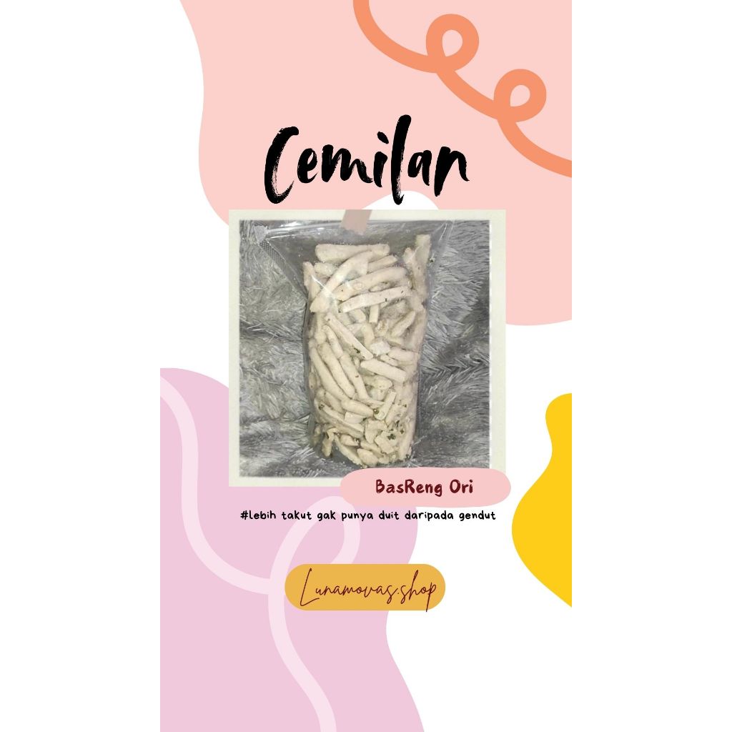 

BasReng (baso goreng) original, renyah tidak keras