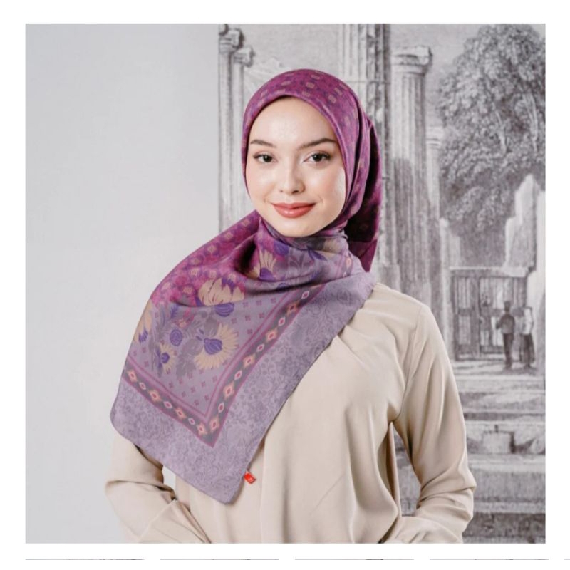 Segi Empat Full Motif Zoya Venica Scarf