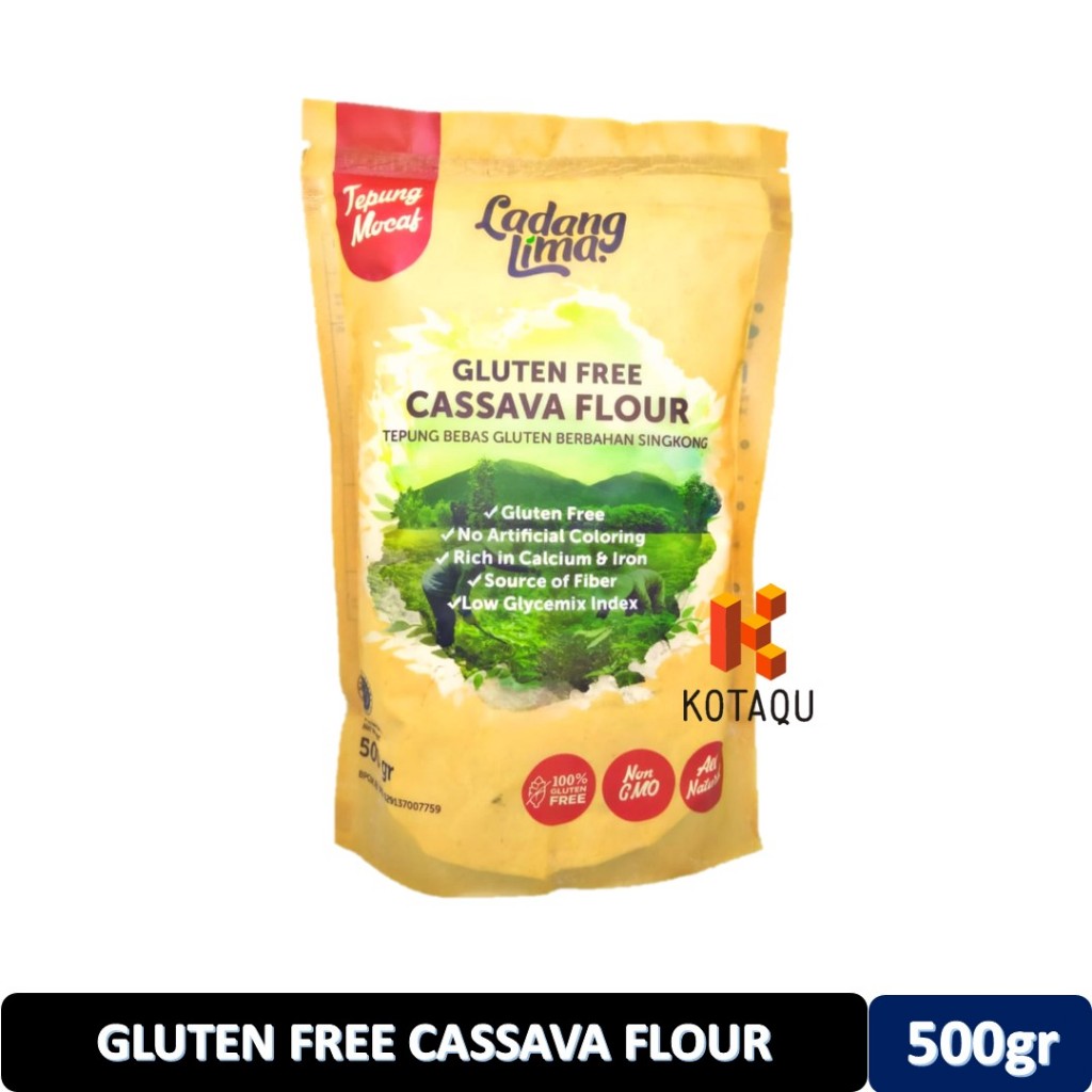 

Ladang Lima Gluten Free Cassava Flour - Tepung Mocaf Gluten Free 500gr