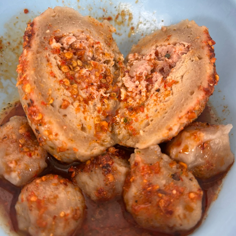 

bakso isi(bakso isi daging cincang)