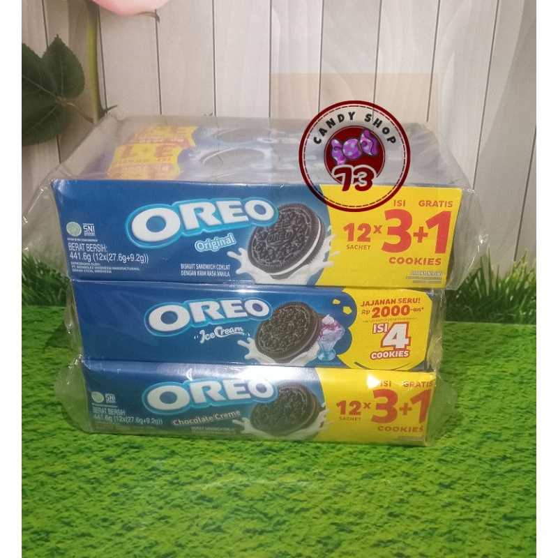 

OREO LUP ISI 12 PCS RASA ORIGINAL ICE CREAM CHOCOLATE