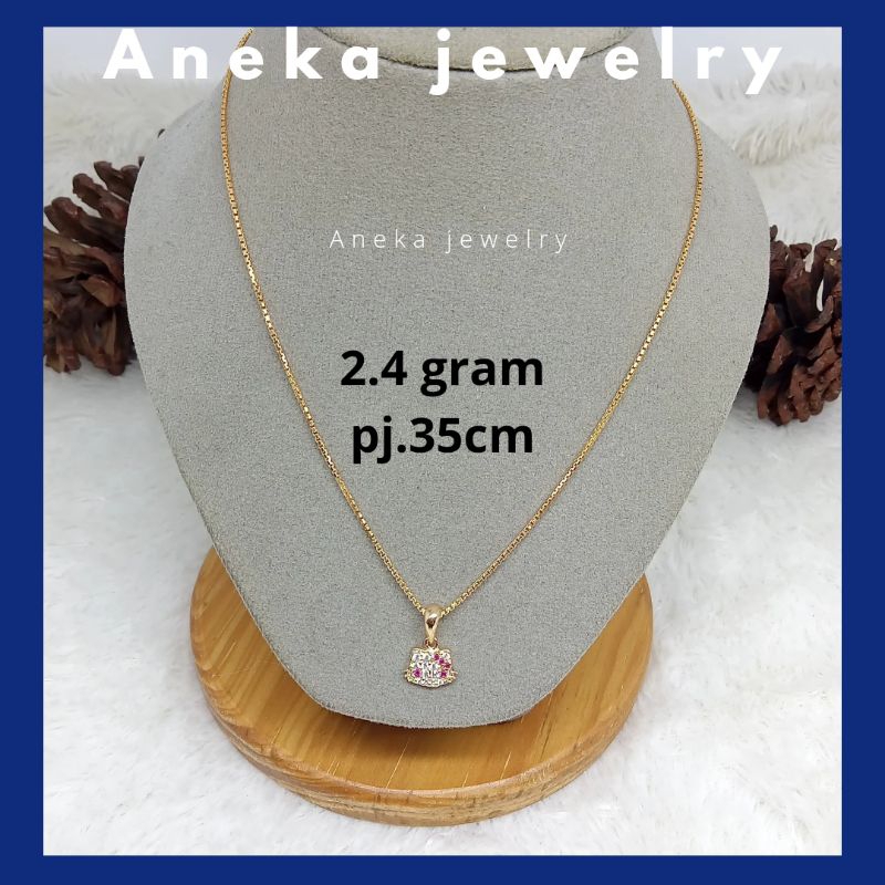 Kalung Anak One Set HK, Perak 925