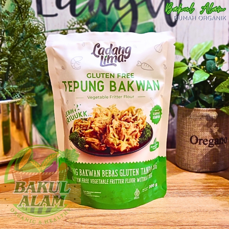 

Ladang Lima Tepung Bakwan Gluten Free 200 gr