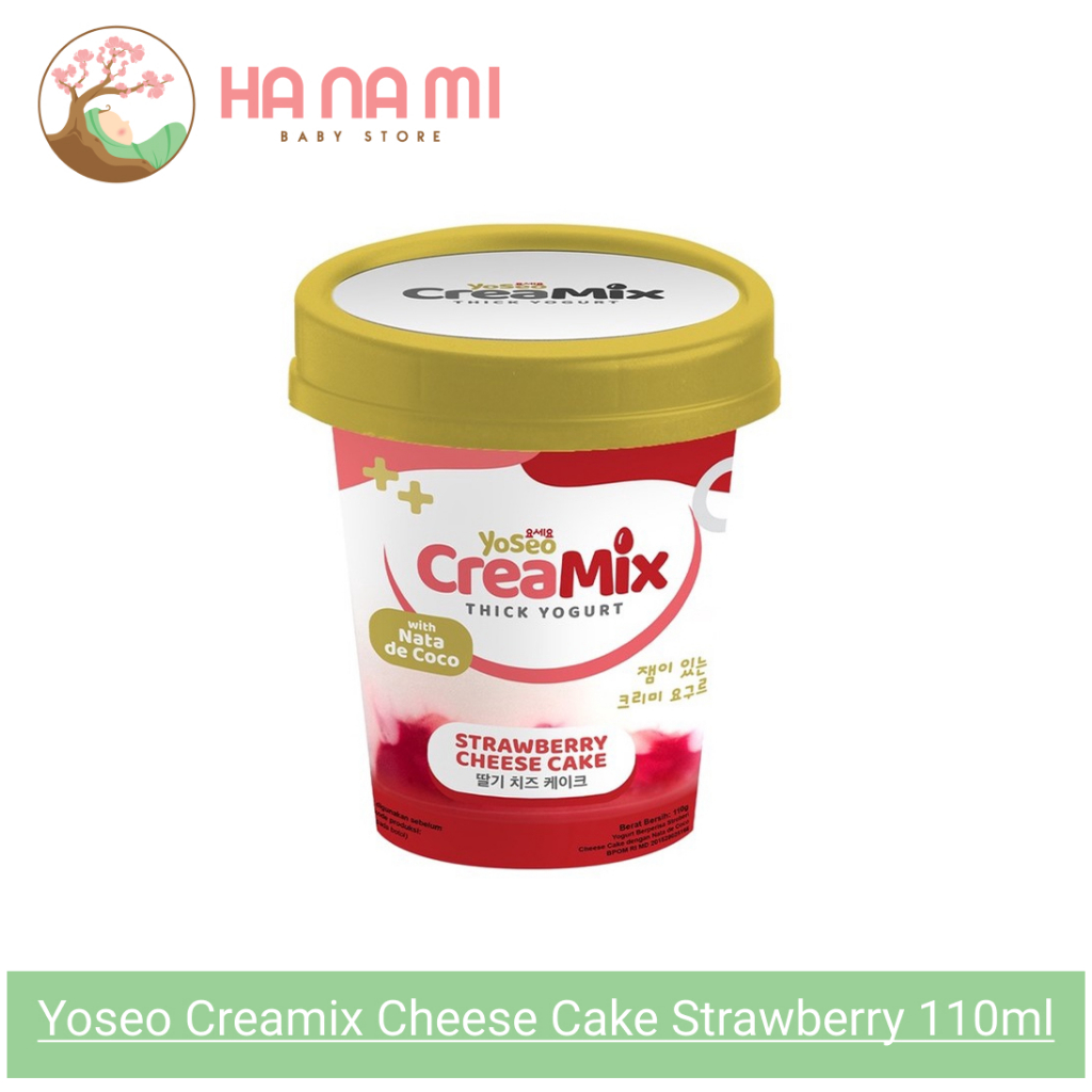 

Yoseo Creamix Cheese Cake Strawberry 110ml