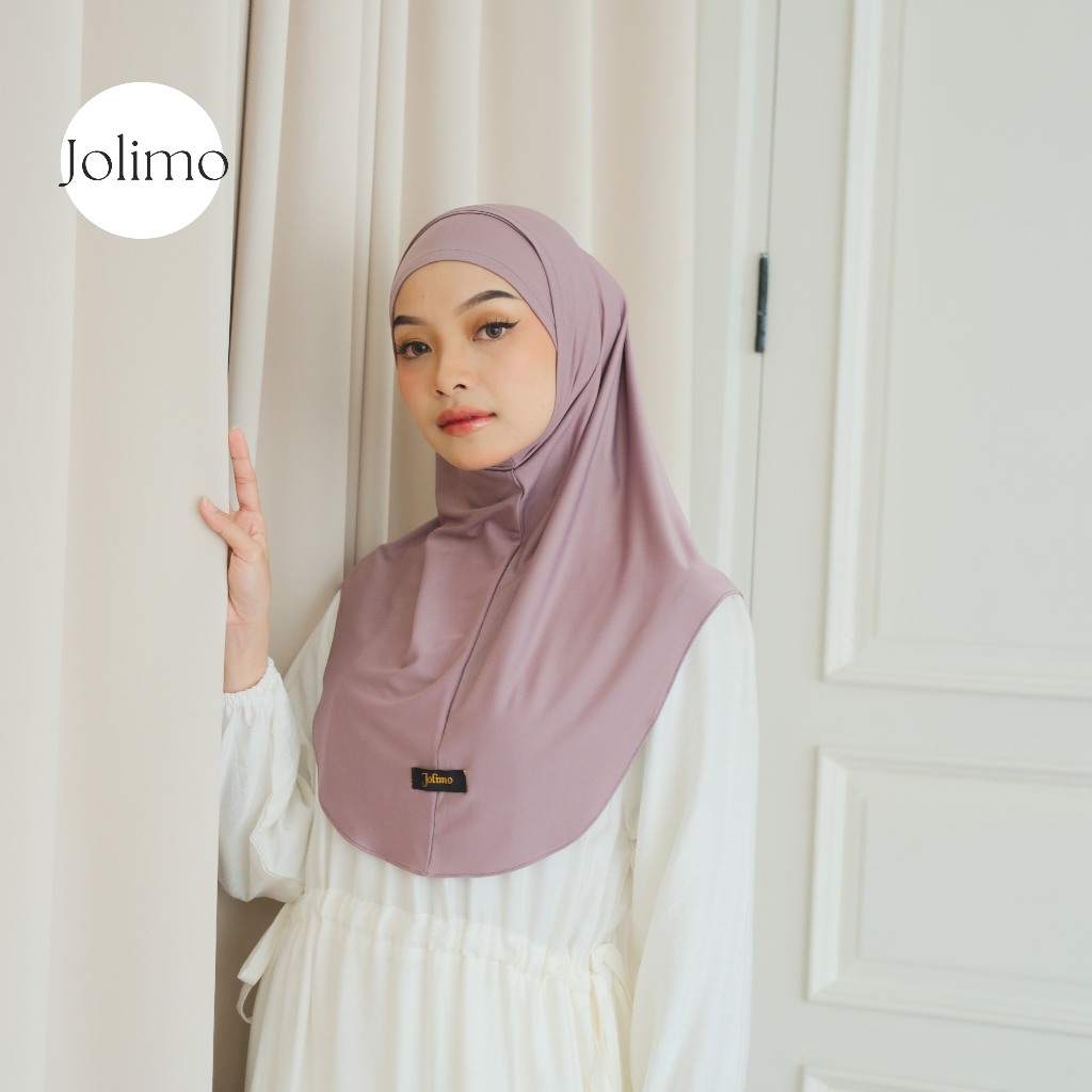 Jilbab Instan Terbaru Wanita Kekinian Tali Tanpa Pet Jersey Premium Kanaya