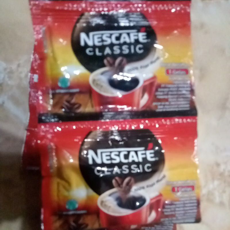 

NESCAFE CLASSIC 1 RENCENG ISI 10