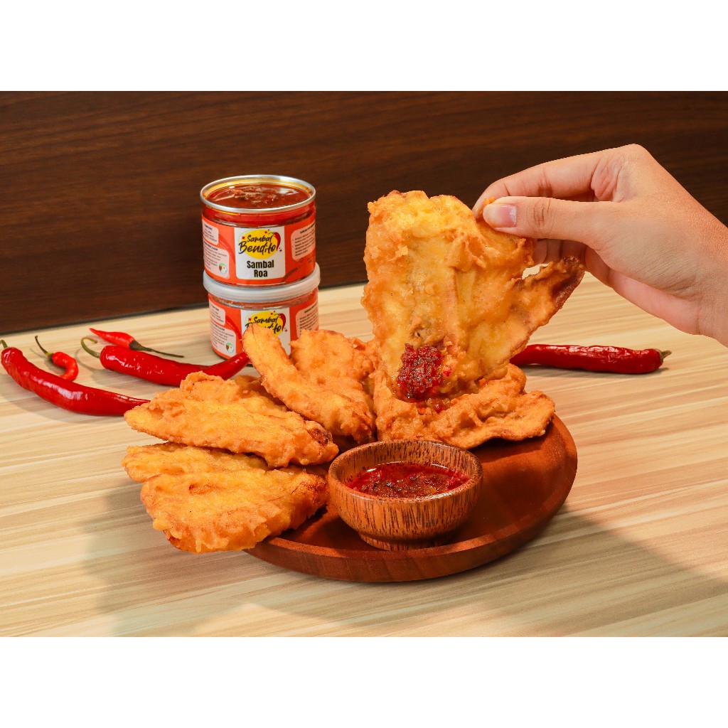 BENDITO Paket Sambal Roa dan Tuna Asap Suwir Pedas Kaleng Rica Asli Khas Manado Judes Halal Homemade