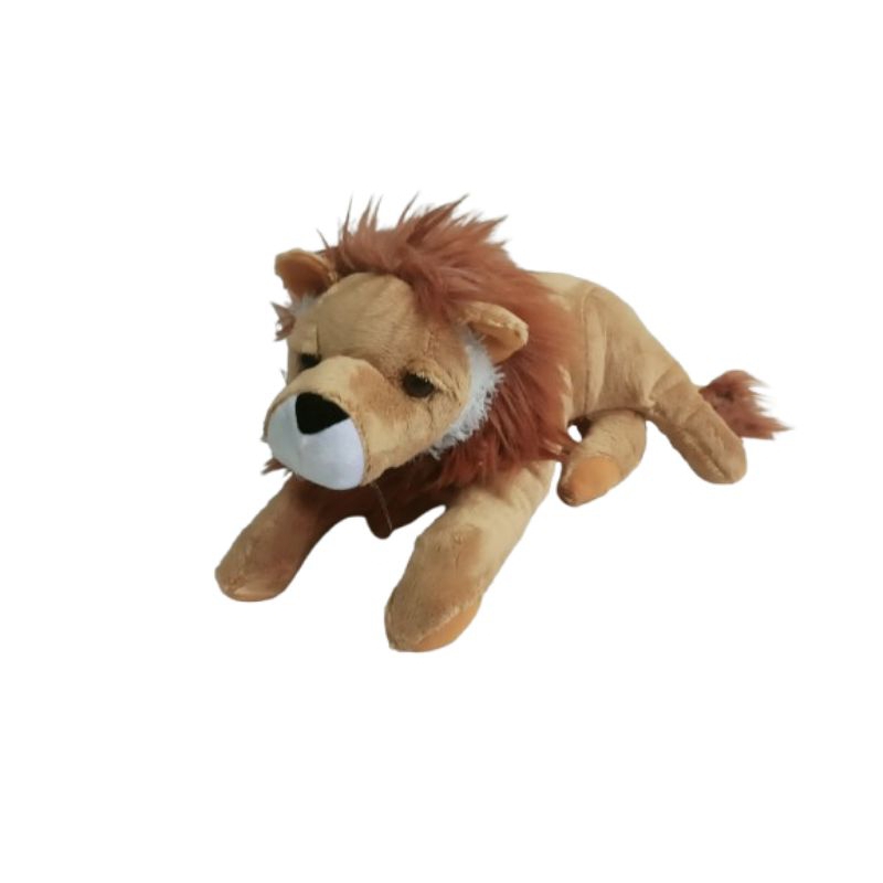 Boneka Singa Ukuran L SNI Panjang 40cm