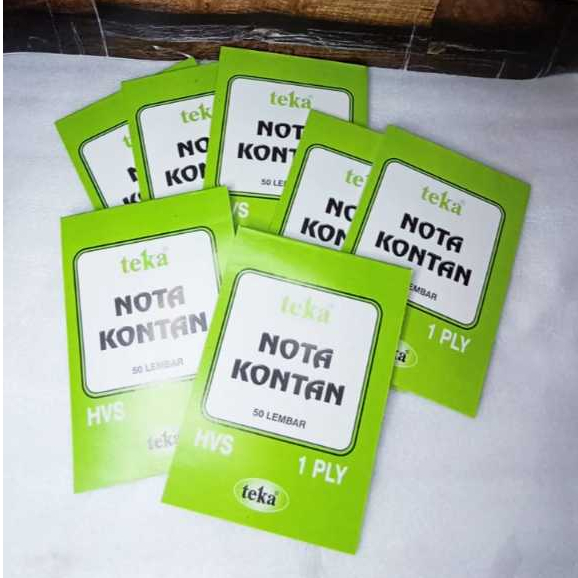 

NOTA KONTAN ISI 50 LEMBAR 1 PLAY