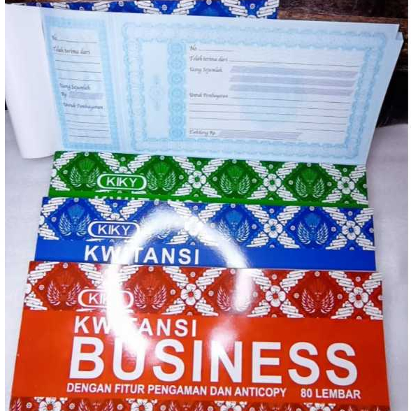 

KWITANSI BUSINESS KIKY ISI 80 LEMBAR 29,5X12 CM