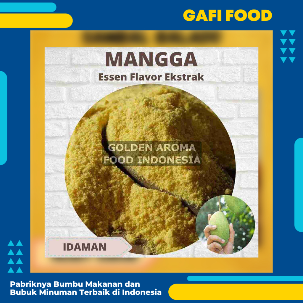 

Bubuk Mangga 1/2 kg Pure EFE Essen Mango 500 gram Terbaik Termurah (Flavor Essen) Ekstrak