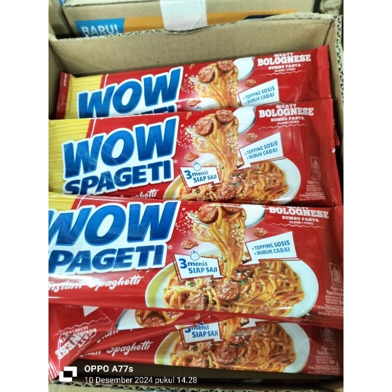 

WOW SPAGETI MEATY BOLOGNEESE/10 PCS