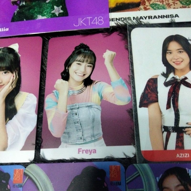 photocard JKT48 x Telkomsel Freya official