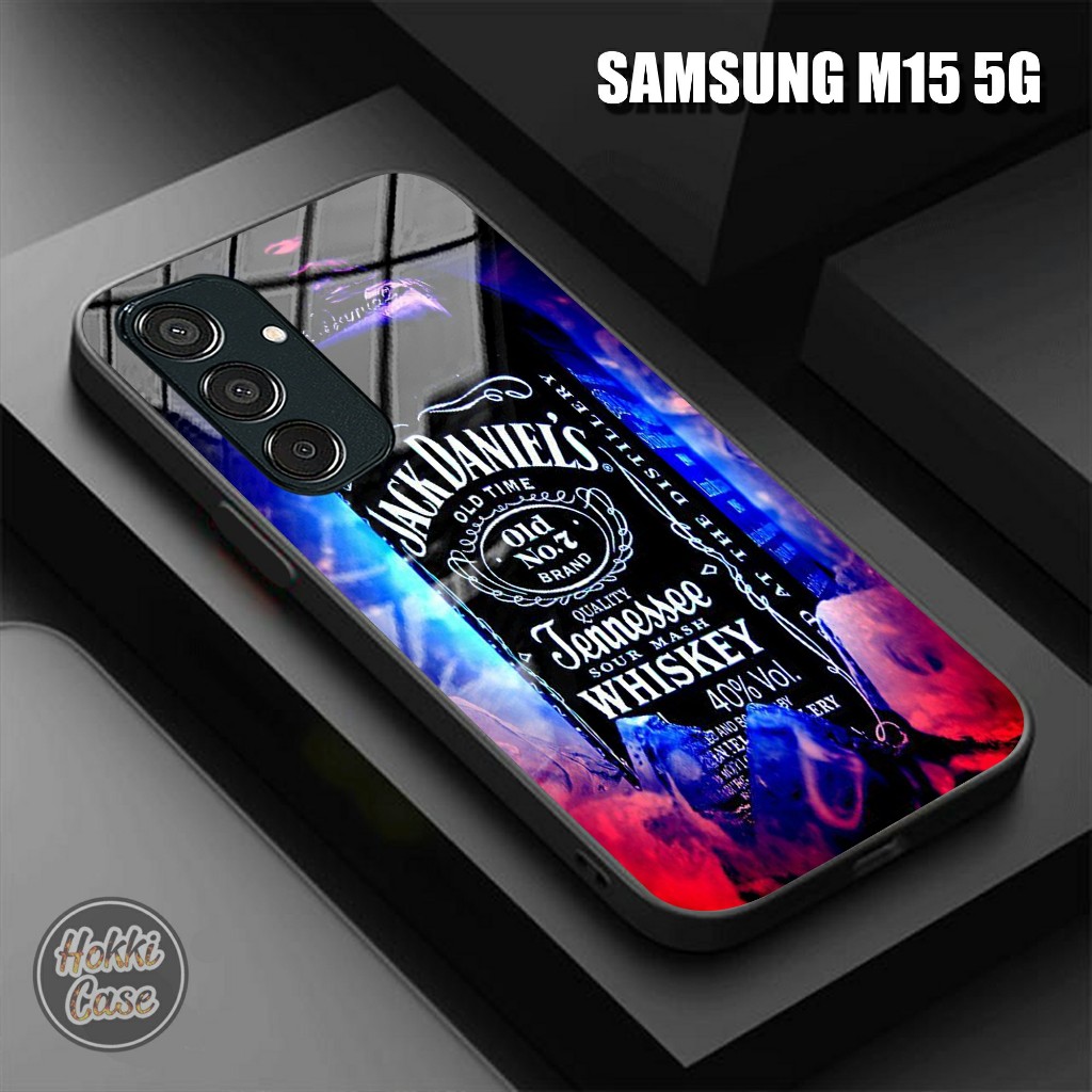 Case Samsung M15 5G - Softcase Glass Kaca Samsung M15 - Casing Samsung M15 5G - Silikon Samsung M15 