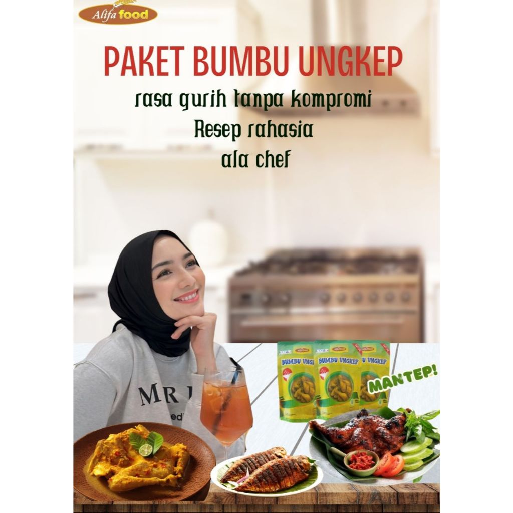 

Bumbu ungkep daging instan 1kg Alifafood