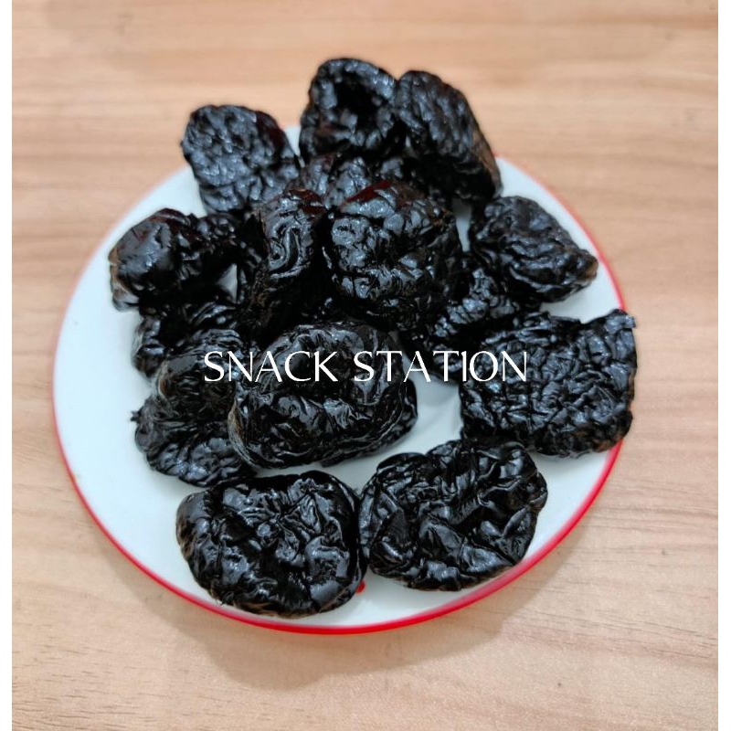 

Manisan Buah Plum Kiamboy Hitam Kering tanpa biji 250gram