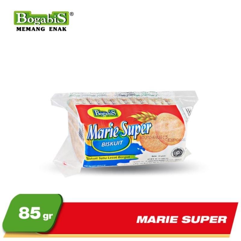 

Bogabis Marie Super Biskuit Marie 85gr
