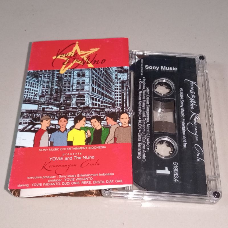 Kaset Yovie & Nuno - Kemenangan Cinta