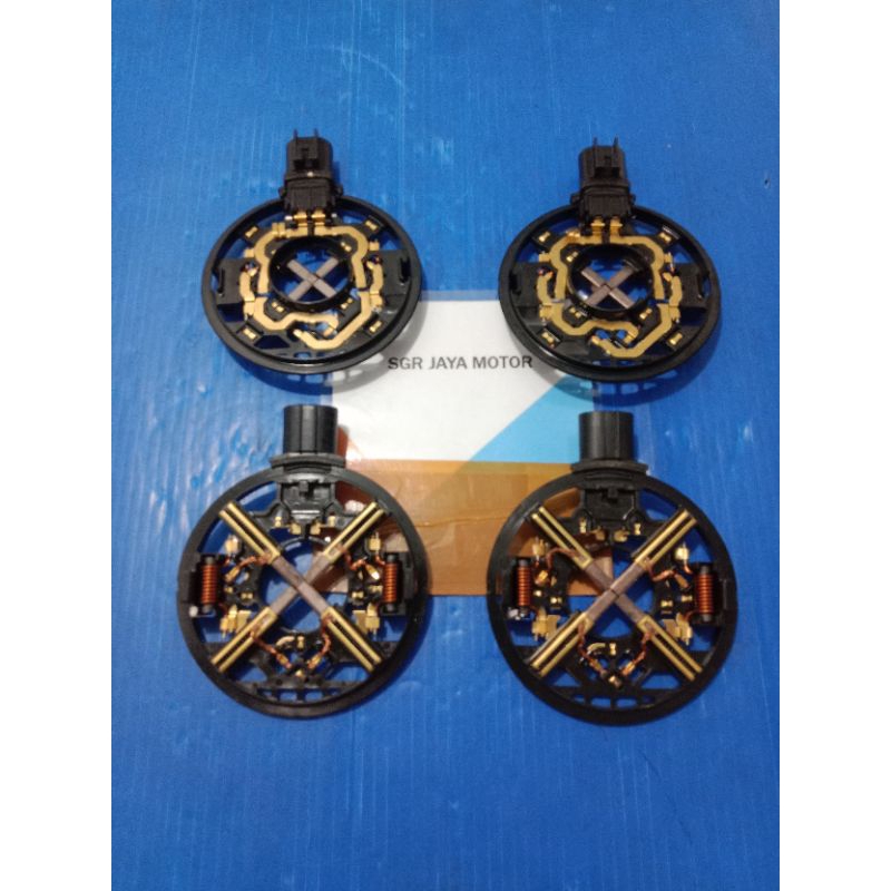 Carbon Brush Arang Dinamo Kipas Angin Extra Fan Radiator Mobil Original