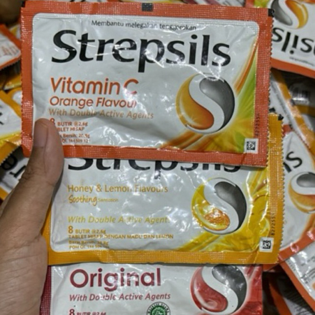 

STREPSILS MURAH 20k DAPET 3PC Lengket ( beli 6paket bonus 1pc )